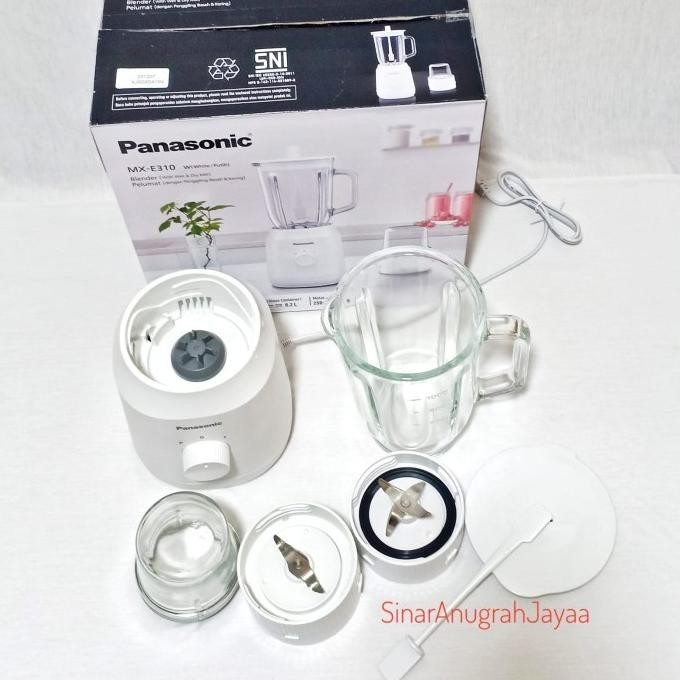 [Ready] Panasonic Blender 1 Liter Kaca Mxe310 Blender Panasonic 1 Liter Kaca