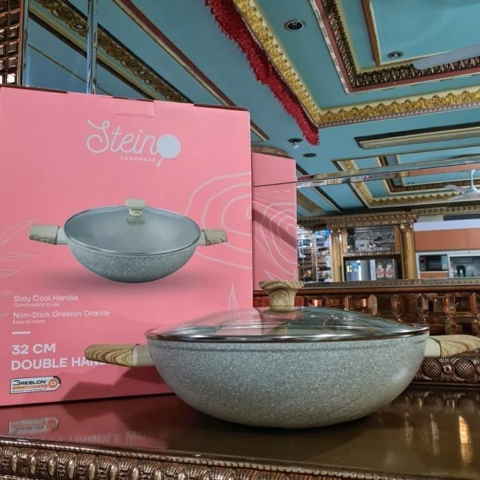 [Promo] Wok Pan 32Cm Stein Cookware