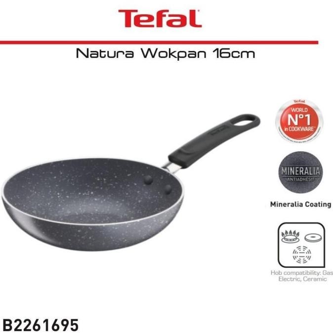 [Promo] Tefal Natura Package Cookware Set 1 Wajan Panci Set Penggorengan Anti