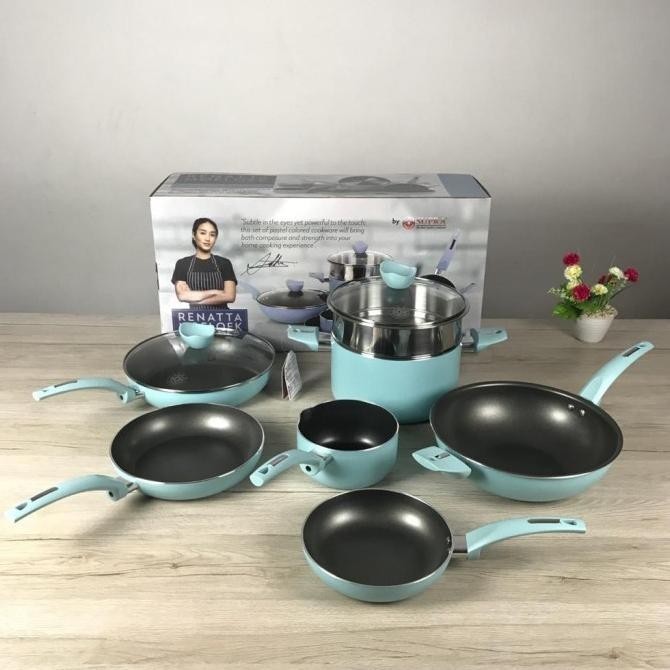 [Baru] Promo Panci Set 9 Pcs Supra Chef Renata Moeloek