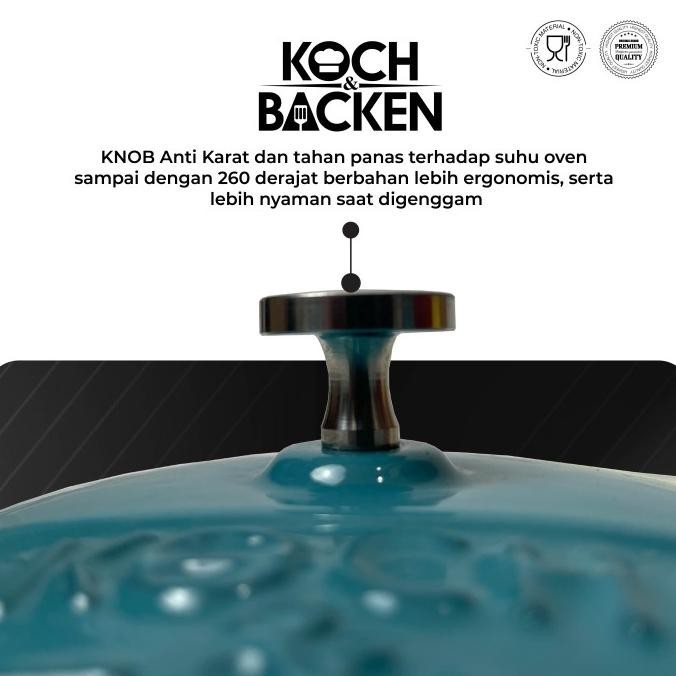 [Promo] Koch&Backen Enameled Cast Iron Milk Pot 14Cm