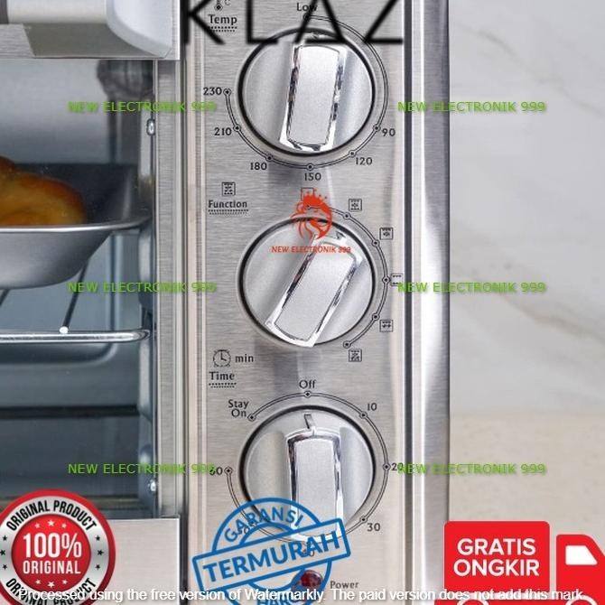 [Ready] Klaz 30 Ltr Oven Toaster Stainless Steel Klaz Oven Toaster 30L