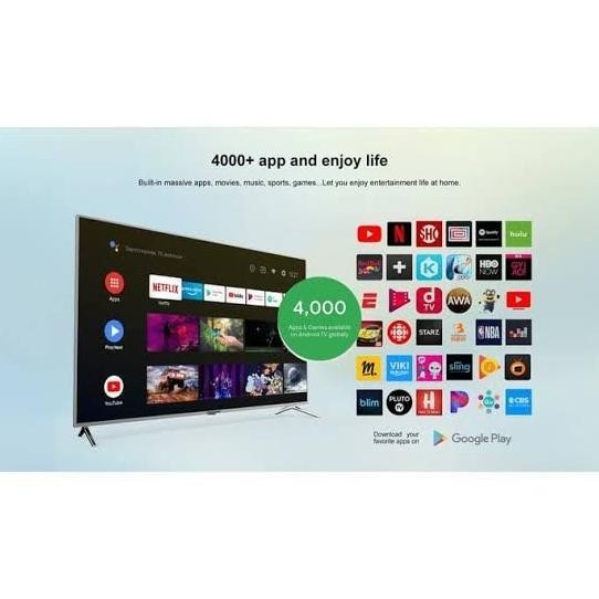 [Promo] Tv Changhong 65 Inch 4K Uhd Android Tv U65H7 / U65H7A
