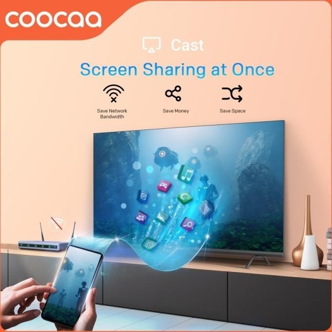 [Promo] Coocaa 24 Inch Smart Tv Digital Tv 24S3U Garansi Resmi