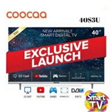[Promo] Led Tv Coocaa 40 Inch 40S3U Smart Led Tv Digital Bezel Less Smart Tv