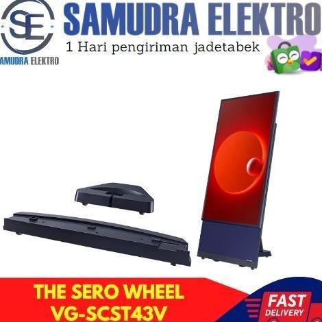 [Ready] Samsung Vg-Scst43V The Sero Wheel Roda Kaki Tv 43Ls05B Vgscst43V