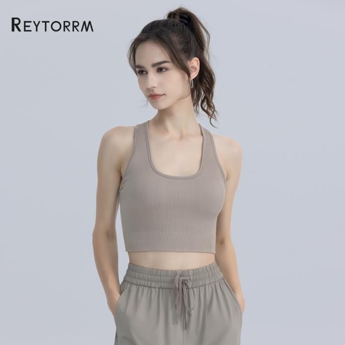 Premium LYCRA Seamless Sport Bra Push Up BH Pakaian Olahraga Kekuatan Tinggi Shockproof Fitness Vest