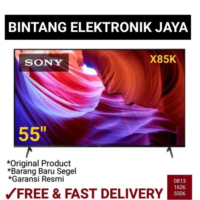 [Promo] Sony Kd-55X85K Bravia 55" 4K Hdr Dolby Vision/Atmos 4K120Fps 55X85K