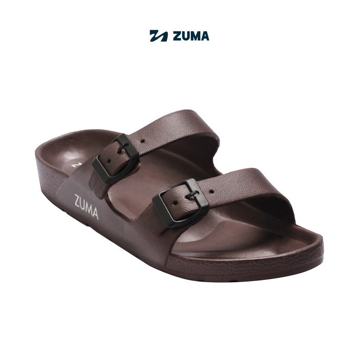 Zuma Dallas 4/Sandal Cowok Sandal Selop Karet/Brown Brown