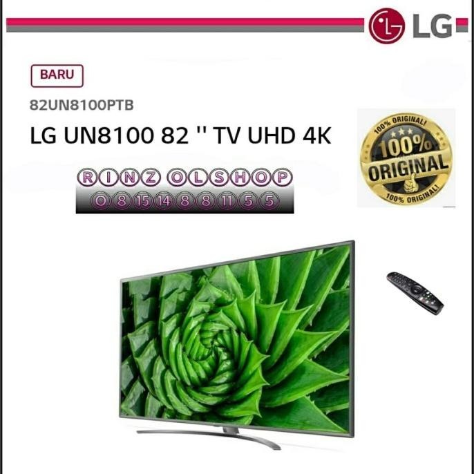 [Baru] Led Tv Lg 82Un8100 Smart Tv Uhd Dolby Vision Hdr 10 Pro 82Un8100Ptb