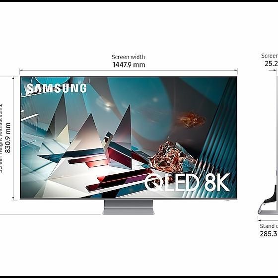 [Ready Stock] Samsung Tv 65 Inch Qa65Q800T / 65Q800T / 65Q800T Qled 8K Smart Tv