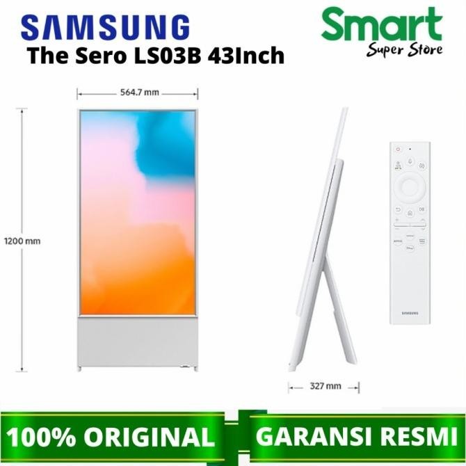 [Promo] Samsung The Sero 43Ls05Bakxxd Qled 4K Smart Tv 43 Inch
