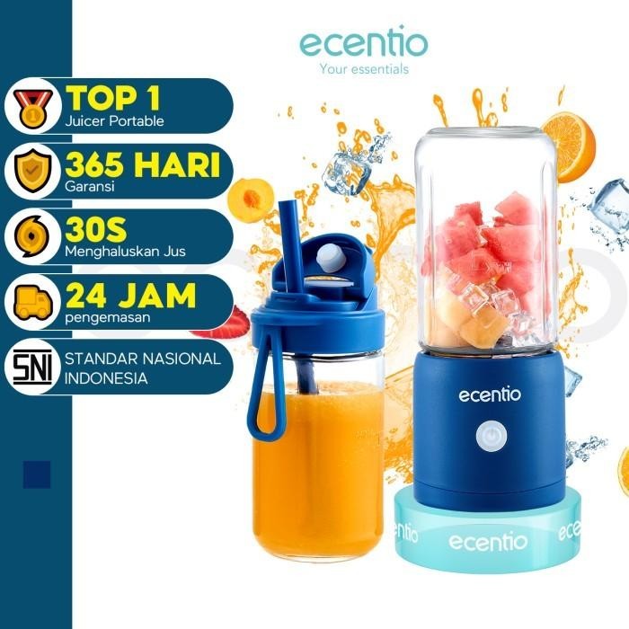 ecentio Blender Juicer Portable Mini Juicer Glass Dual-Cup blender usb Kualitas Terbaik