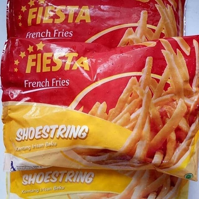 

Frozen Food French Fries Kentang Iris Beku Fiesta 500gr