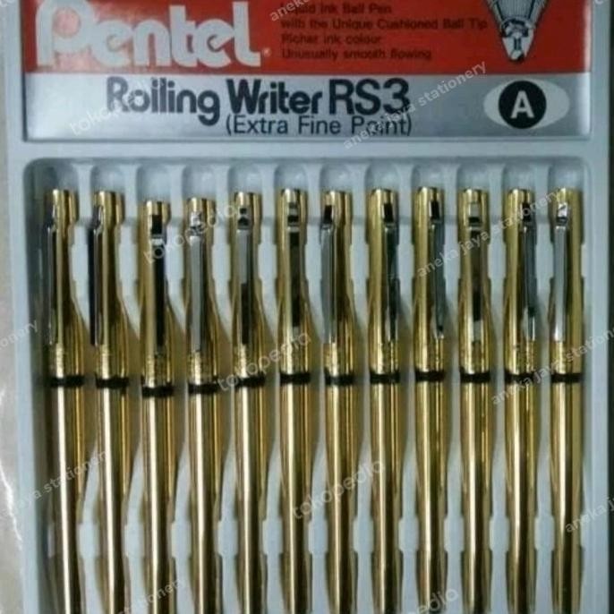 

HARGA DISC - Bolpen/pulpen/ballpoint pentel RS3 original