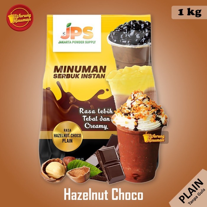 

Bubuk Numan 1 Kg Choco Hazelnut Cokelat Jps Plain Tanpa Gula