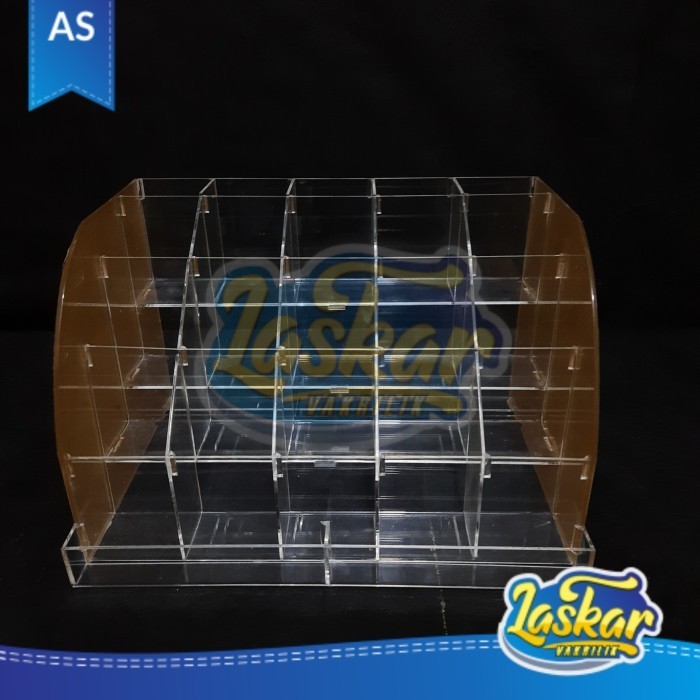 

DISPLAY STANDAR PEN ACRYLIC/RAK PULPEN&PENGHAPUS/RAK ALAT TULIS