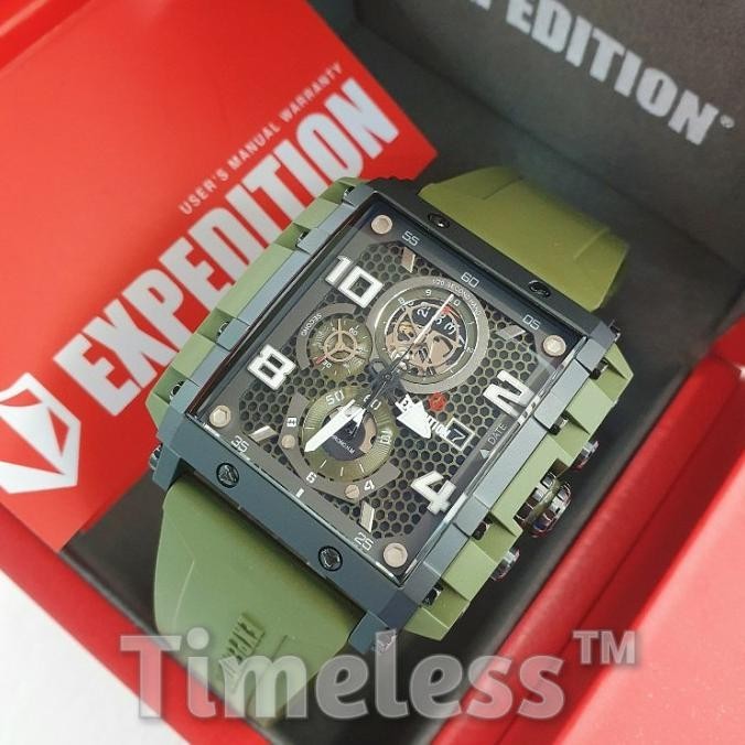 [Promo] Jam Tangan Pria Original Expedition E6757M Green