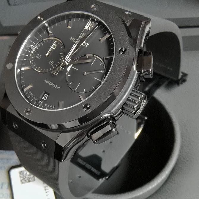 [Promo] Hublot Classic Fusion Chrono Black Magic (Bnib)