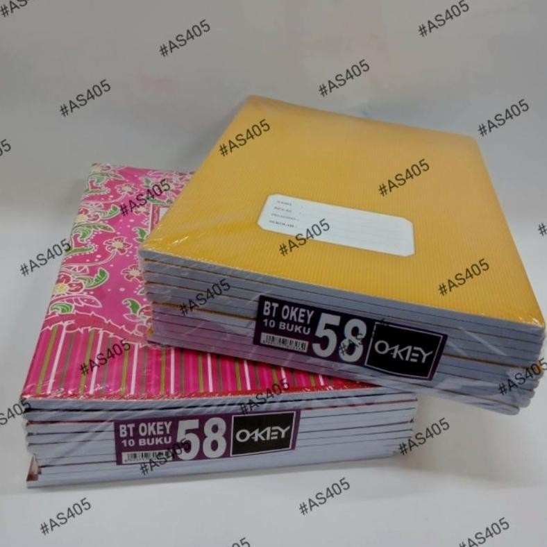 

Berkualitas Buku Tulis Okey Isi 58 Lembar (Produk Dari Buku Kiky) Sale