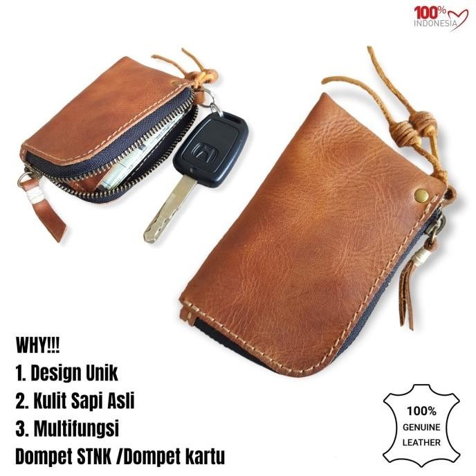 Dompet Stnk Dompet Kunci Mobil Keyless Gantungan Kunci Mobil Kulit