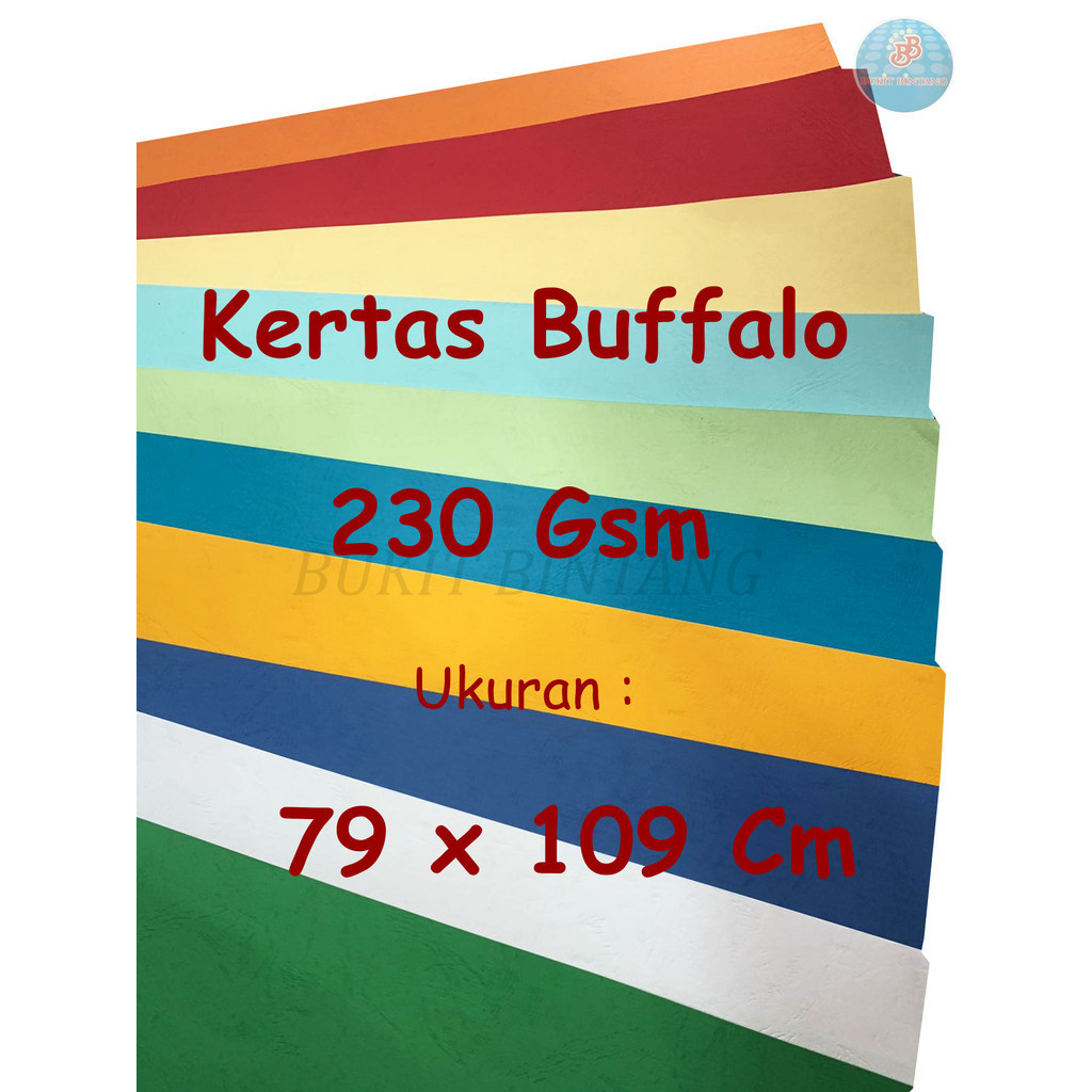 Kertas Buffalo PINDO 230 Gsm Uk Plano 79x109 cm