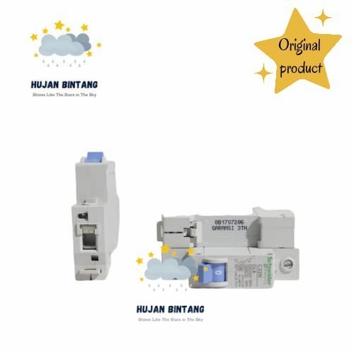 Mcb Schneider 4A Tutup Biru Original Pln Sni