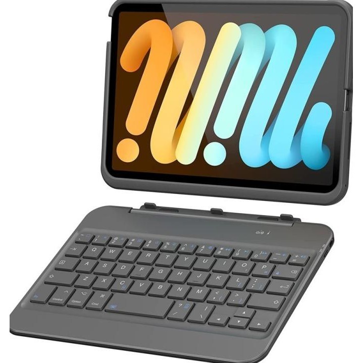 Ipad Mini 6 2021 Case With Magnetic Detachable Keyboard