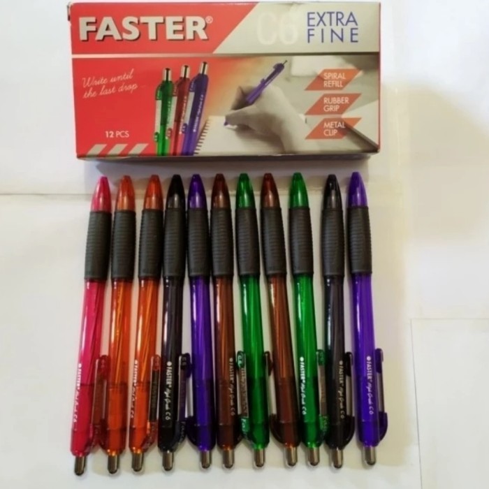 

NEW!! PULPEN FASTER C6 EXTRA FINE 0.7