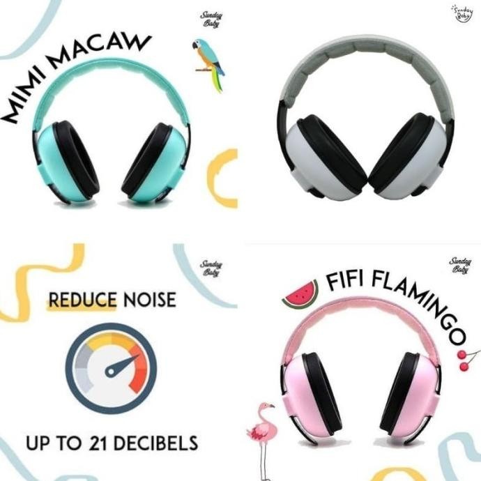 Sunday Baby Protective Baby Earmuff untuk melindungi pendengaran bayi