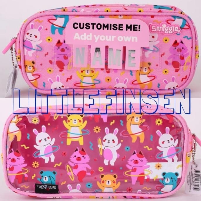 

Smiggle lets play cruiser pencil case/smiggle mika zipper pencil case