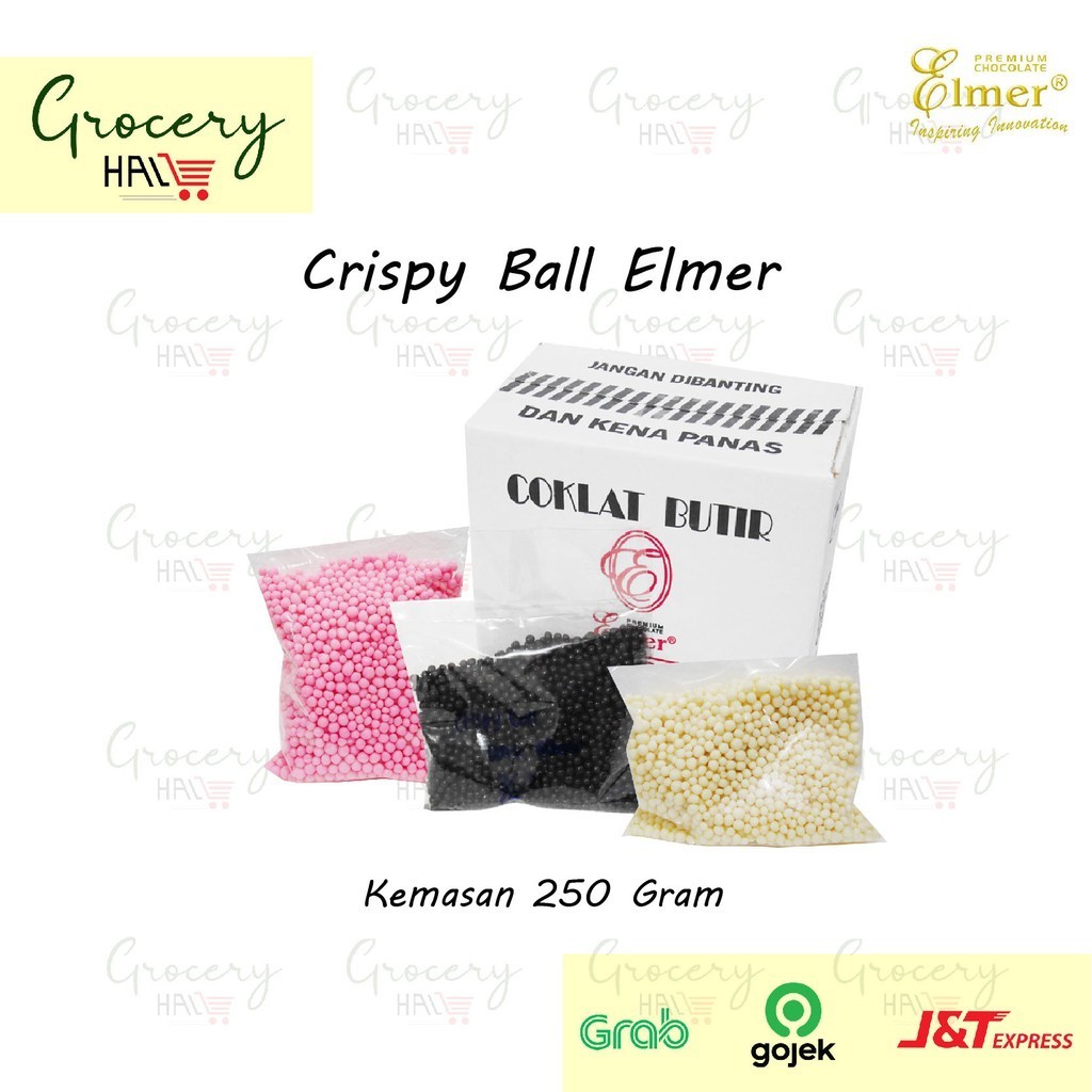 

CRISPY BALL ELMER KEMASAN 250 GR ( DARK / WHITE / STRAWBERRY )