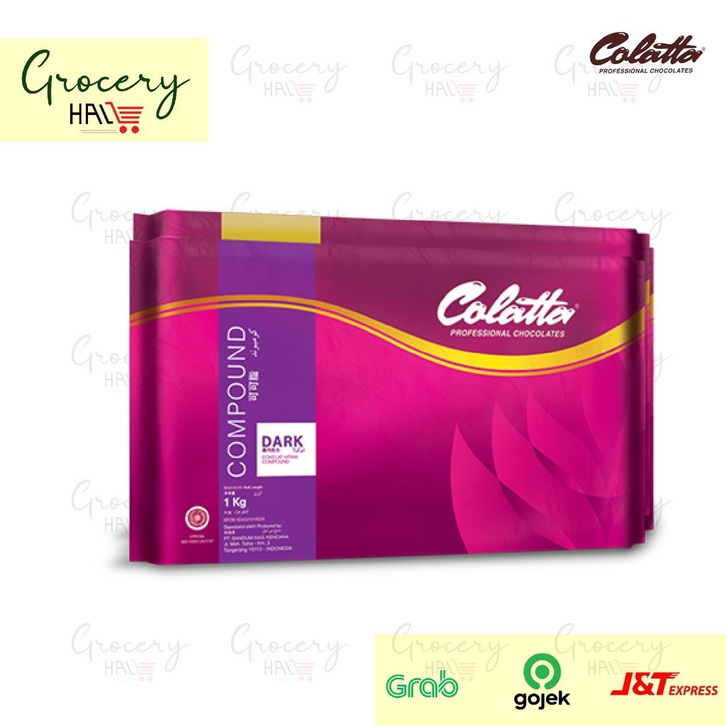 

COLATTA DARK CHOCOLATE COMPOUND KEMASAN 1 KG
