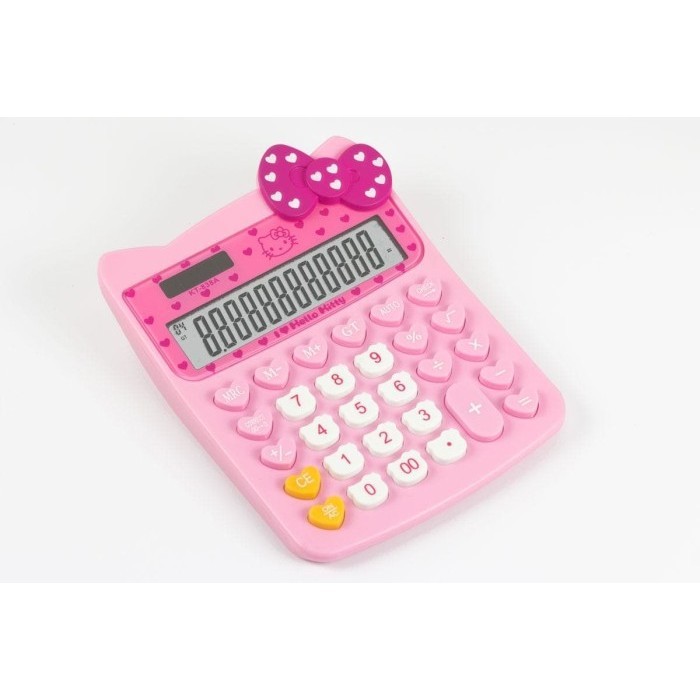

KALKULATOR HELLO KITTY KT 838 / KALKULATOR 12 DIGIT / HELLO KITTY