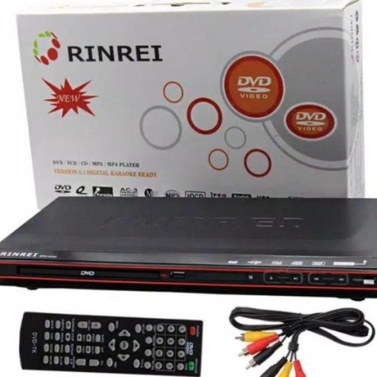 Dvd Player Rinrei Drn 533 D / Drn-533D Optik Body Besi