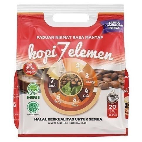 

see-97 KOPI 7 ELEMEN HNI HPAI KOPI SEVEL 20 SACHET 500GR EXP 2025 SAD88 DS23 Original