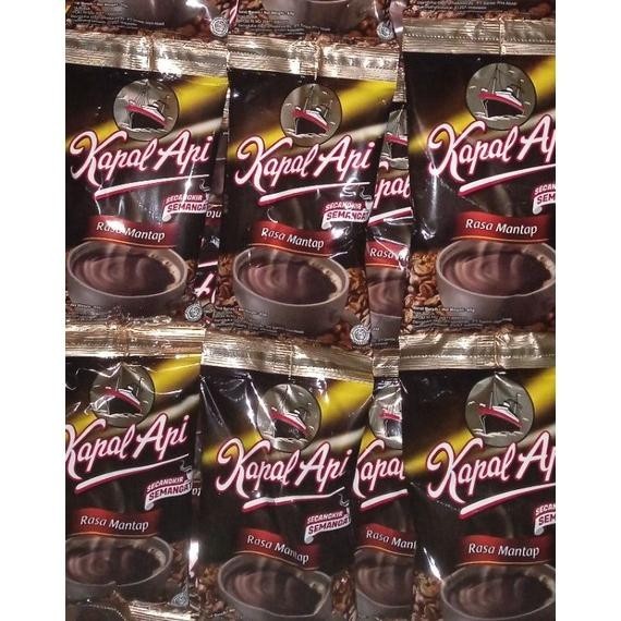 

HRN-813 kopi kapal api 60gr rasa mantap 1 Renceng 10 sachet Terlaris