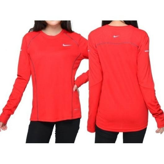 KAOS SPORT WANITA LENGAN PANJANG / BAJU OLAHRAGA