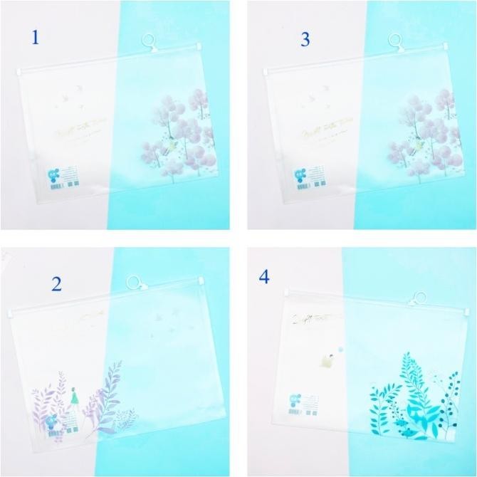 

Map zipper fairy garden transparant