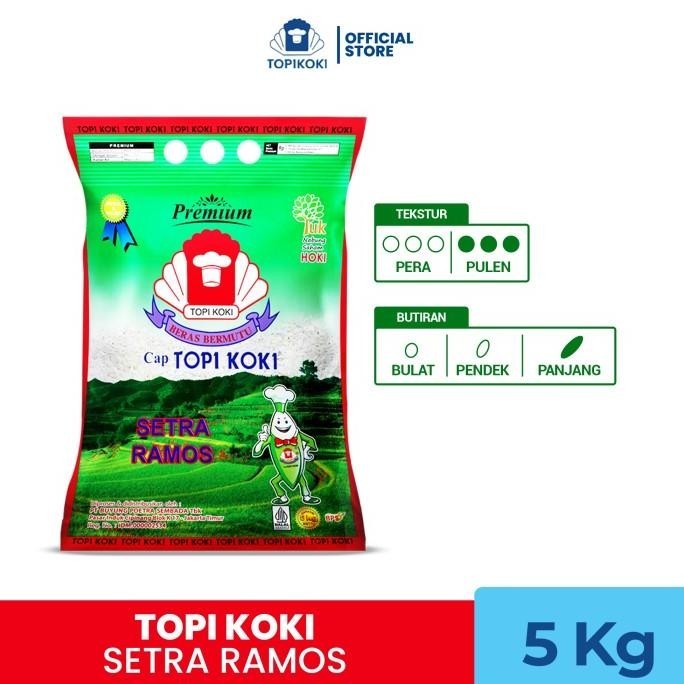 

READY STOCK TOPI KOKI SETRA RAMOS BERAS 5 KG !!!!!
