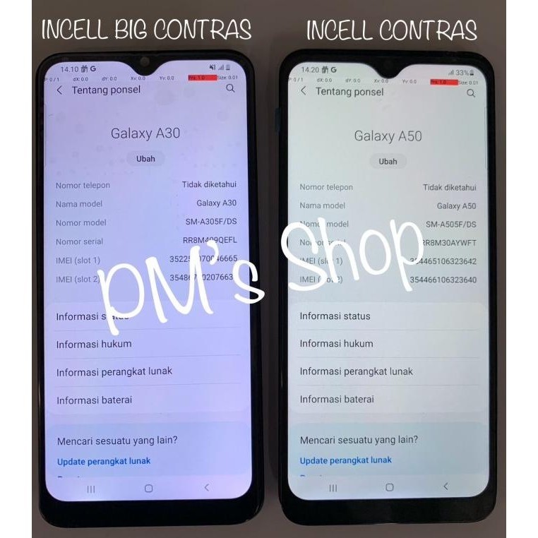 Lcd Touchsreen Samsung A50 / A50S OLED