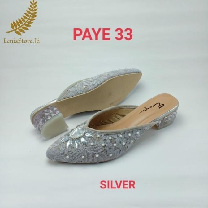 Sepatu Sandal High Heels Pesta Pernikahan Wedding Pengantin Wanita 3Cm