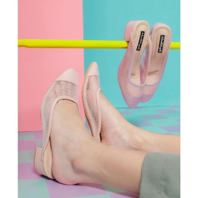 Adorableprojects - Abila Heels Pink - Sepatu Wanita