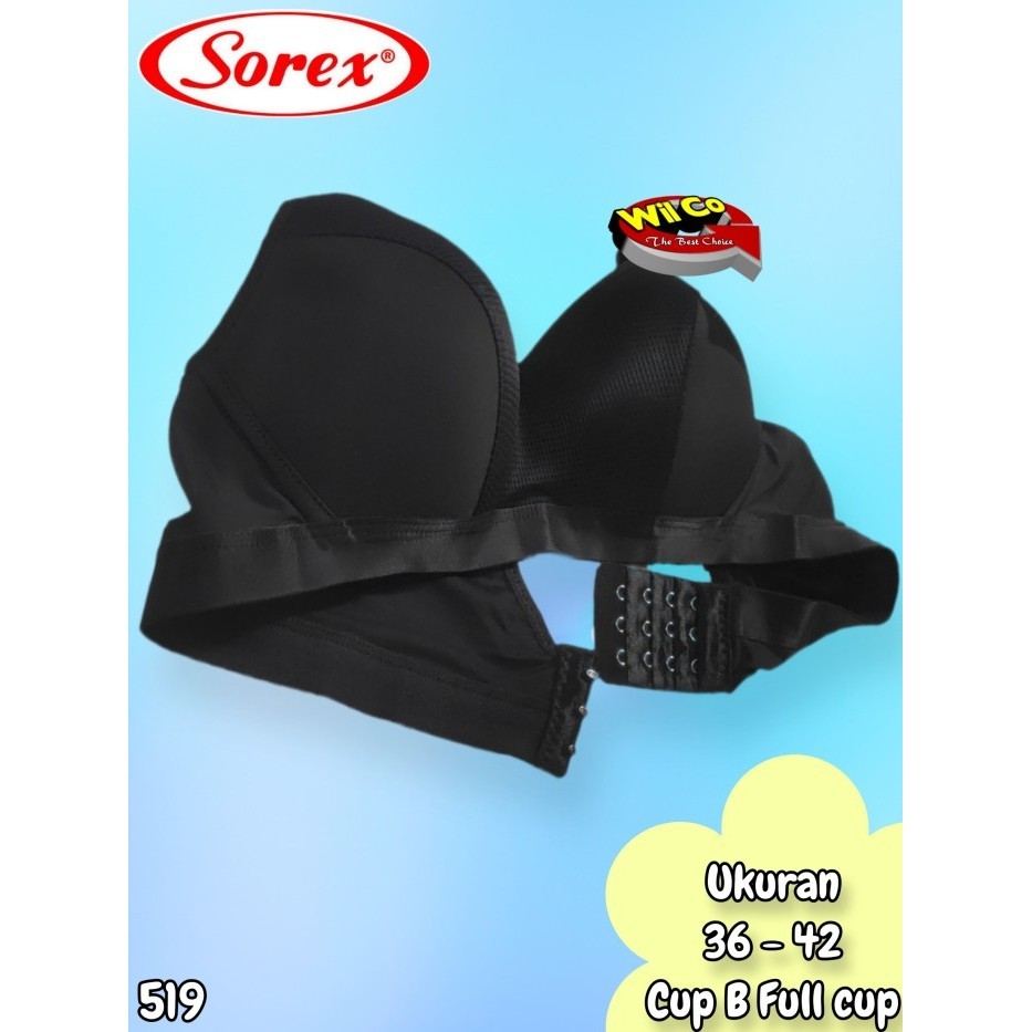 BARU K519 - BRA/BH WANITA SOREX BUSA TIPIS TANPA KAWAT FULL CUP