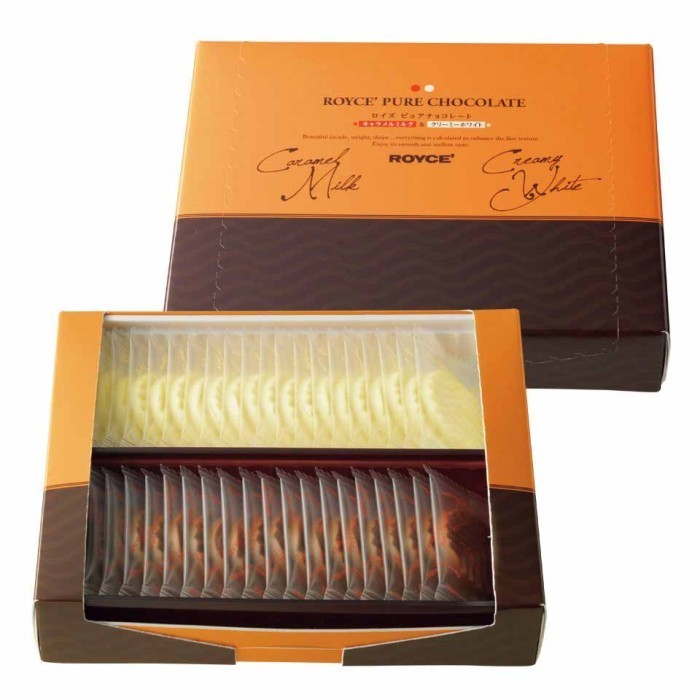 

Ready Royce - Pure Chocolate "Caramel Milk & Creamy White