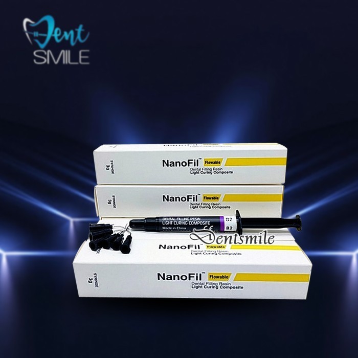 Ready composite flow nanofil dental filling resin nanofil flowable