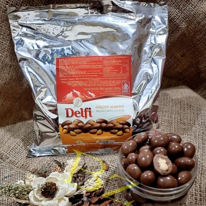 

Ready Delfi Almond 1kg Murah /Coklat Delfi Almond Murah