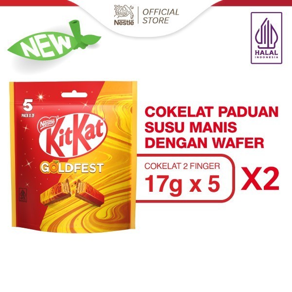 

Ready KIT KAT GoldFest Orange Sharebag x 2pcs