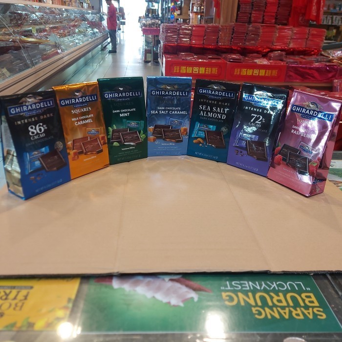 

Ready chocolate ghirardelli premium coklat