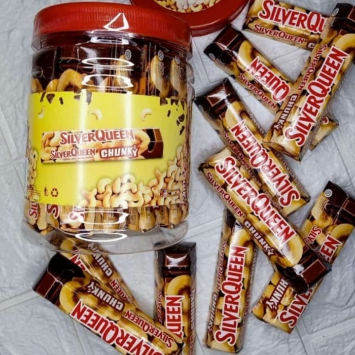 

Ready silverqueen chunky bar toples